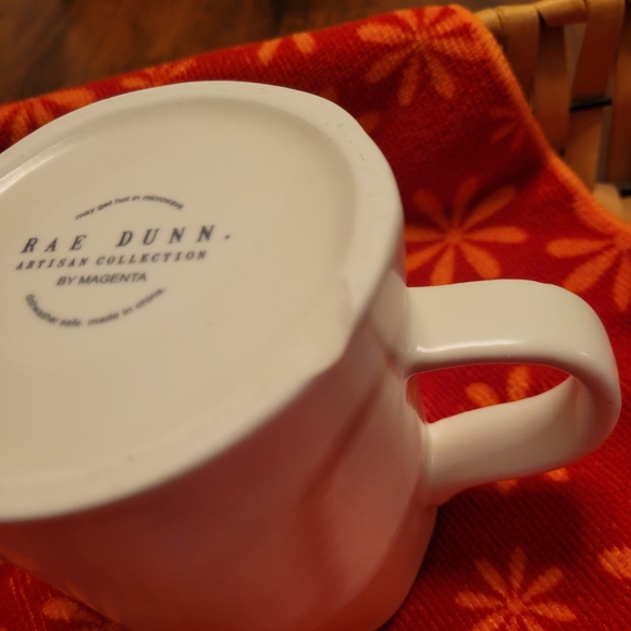 Two 12 oz mugs of Rae Dunn "CREATE" and "RELAX" mugs. - Picture 8 of 8